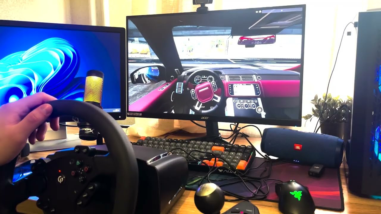 RANGE ROVER with a Steering Wheel | BeamNG.drive