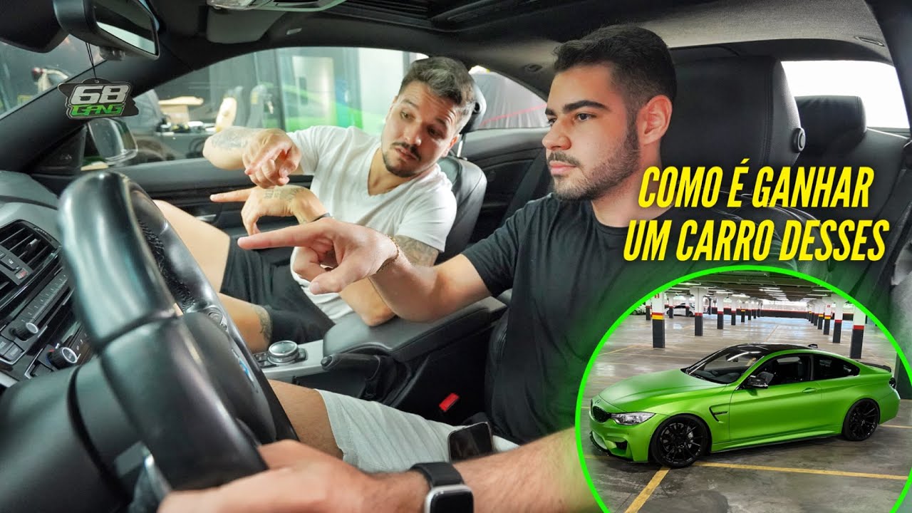 PRIMEIRA VEZ DO GANHADOR DIRIGINDO A BMW 435 * como &eacute; ganhar um carro?*