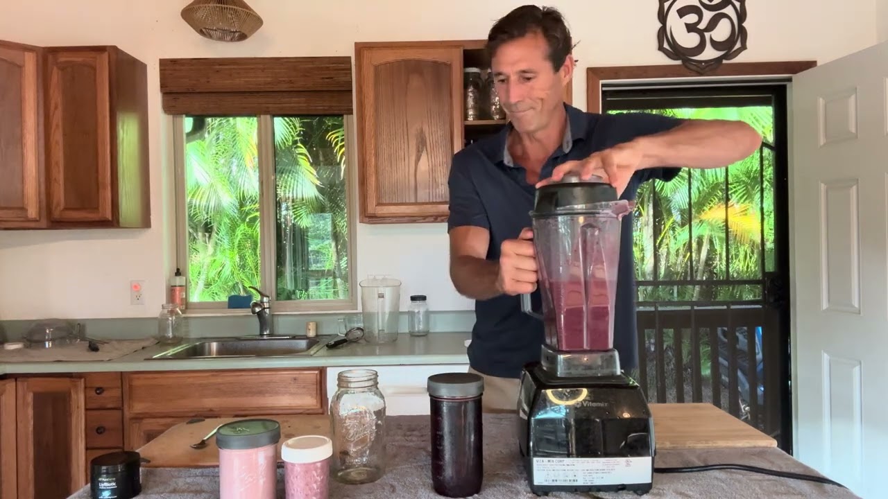Raw Recipes ~ Cherry Yogurt And Super Food Smoothie