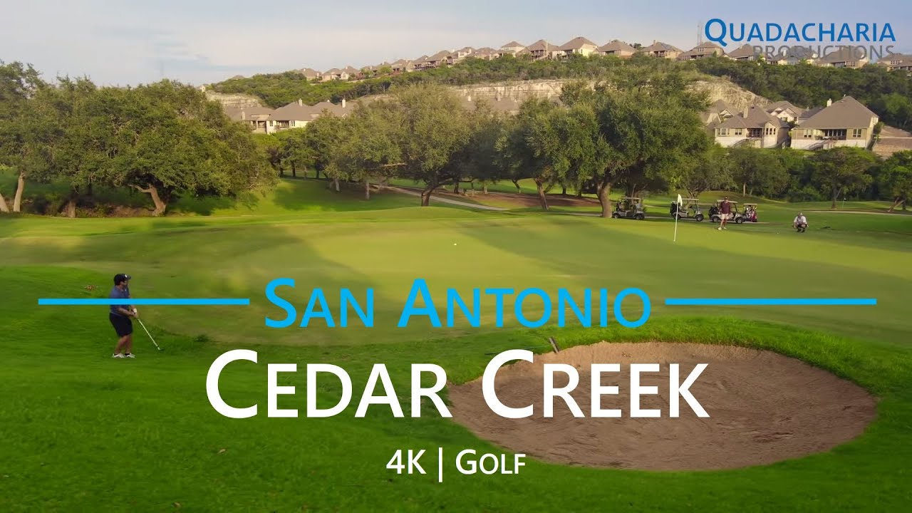 Cedar Creek Golf Course feature video - San Antonio, Texas 🇺🇸 | 4K drone