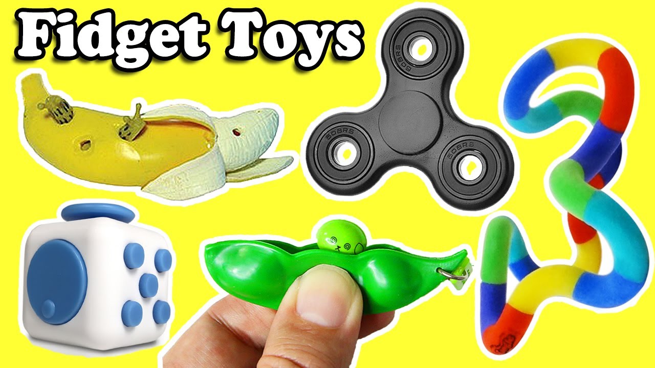Fidget Toys - Cube, Spinner, Cute, Gross