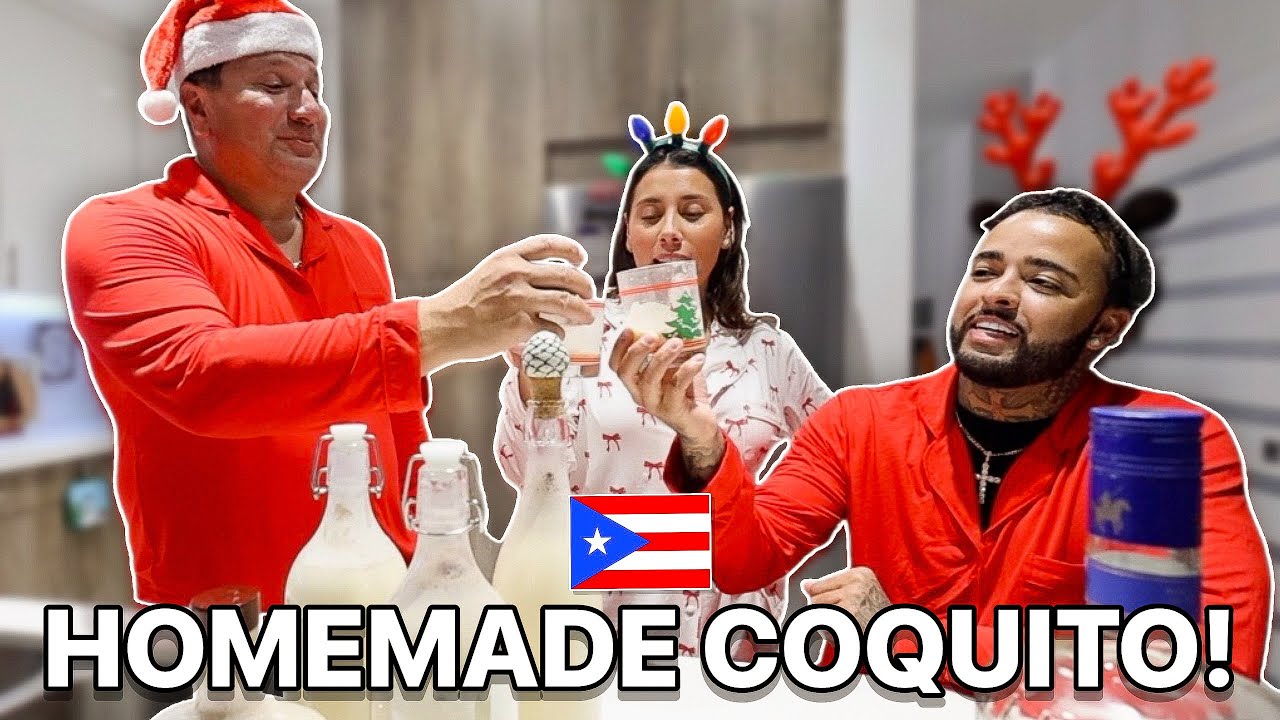 WE MADE AUTHENTIC COQUITO ft. My Puerto Rican Dad!!!