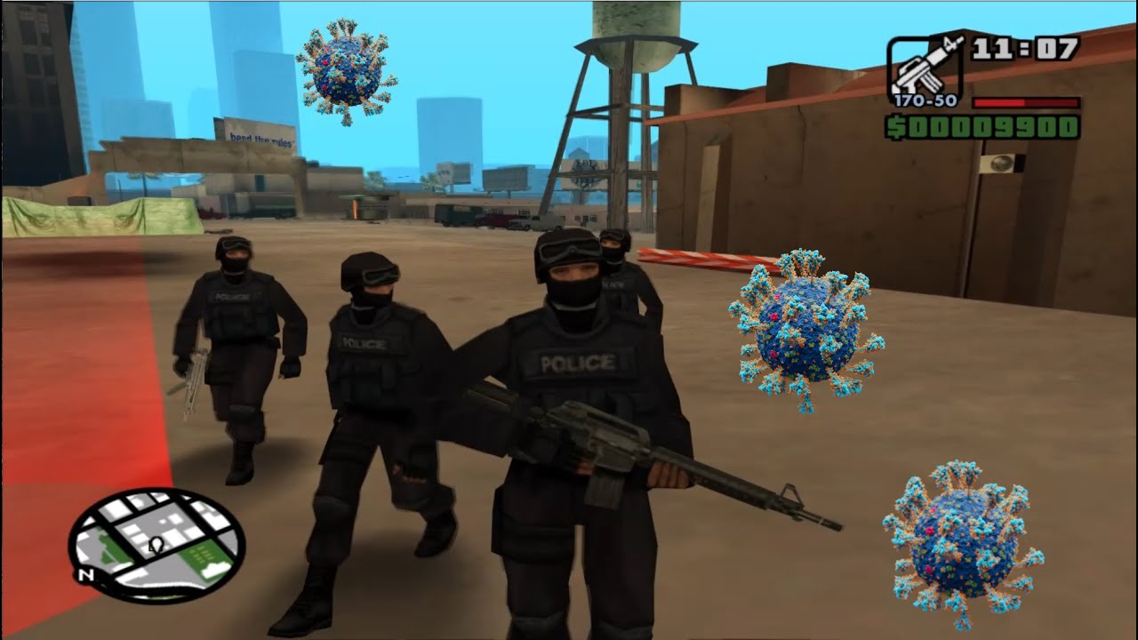 GTA san andreas - DYOM mission # 86 - Virus Bio-terrorists