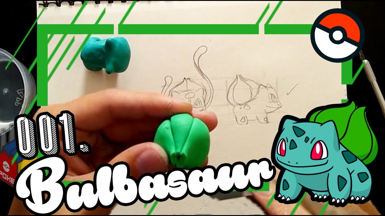 COMO HACER A BULBASAUR | |  LA FABRICA POKEMON