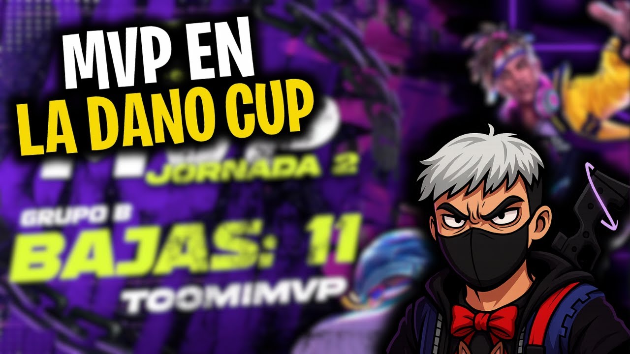 ASI FUÉ COMO QUEDE MVP EN LA DANO CUP 🐐🏆 | MATE A LA SQUAD DE CUÑADO YT y L-GANG 🤯