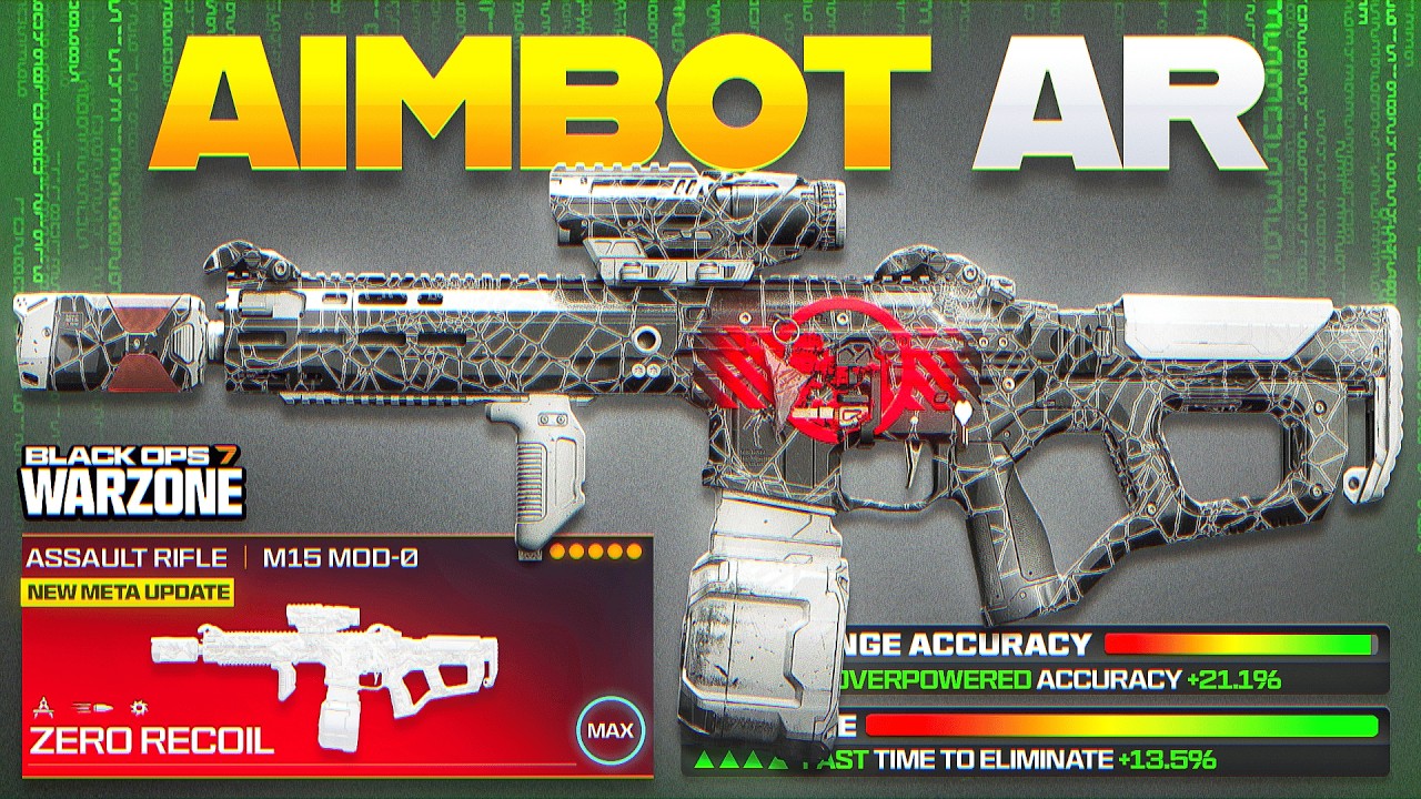 the *NEW* OVERPOWERED AR META LOADOUT for WARZONE BO7! (Best COD Warzone Meta Loadout)