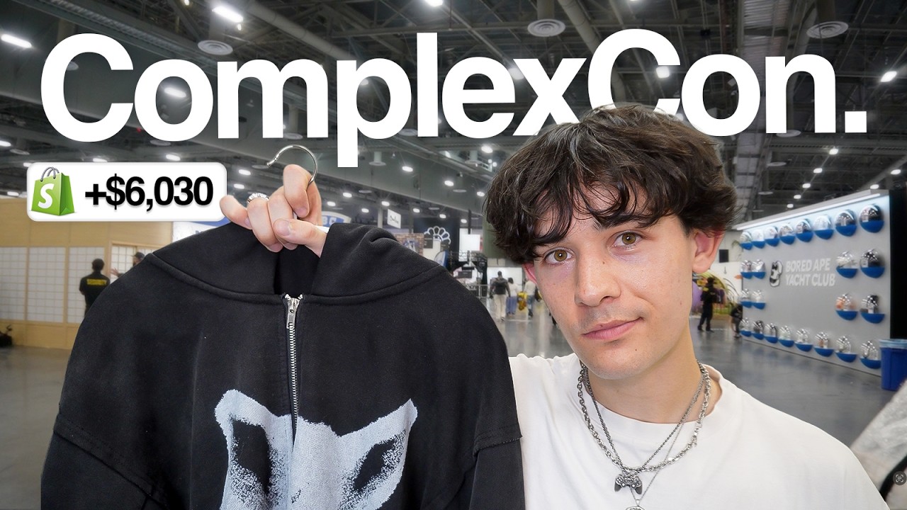 Я представил свой бренд одежды на ComplexCon