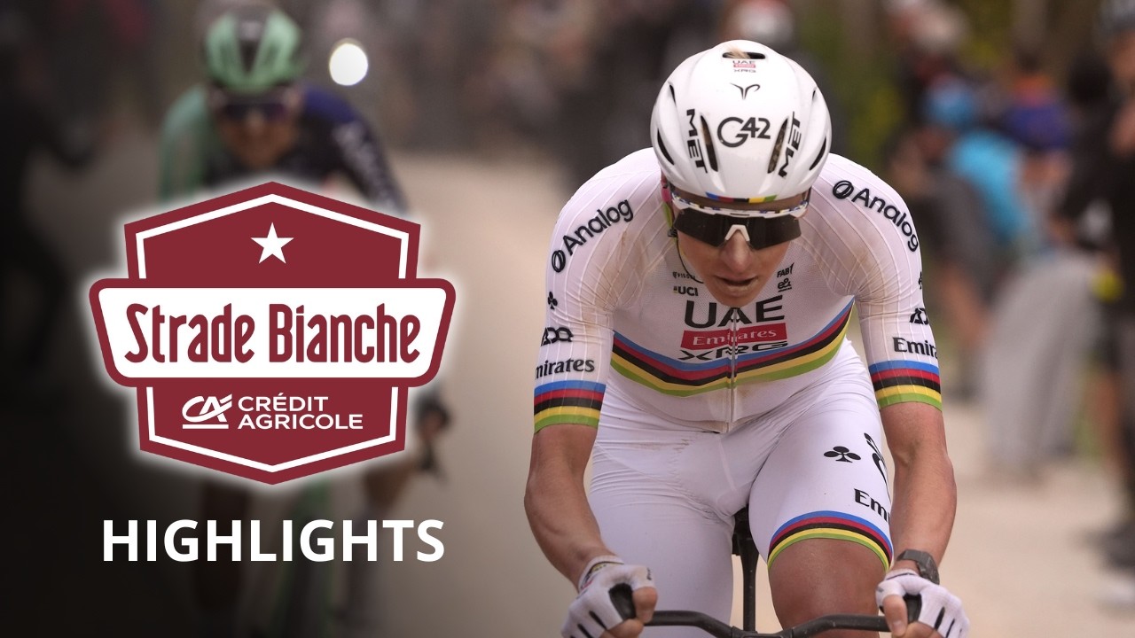 Strade Bianche 2026 - Highlights - Can Paul Seixas keep up with Tadej Pogacar ?