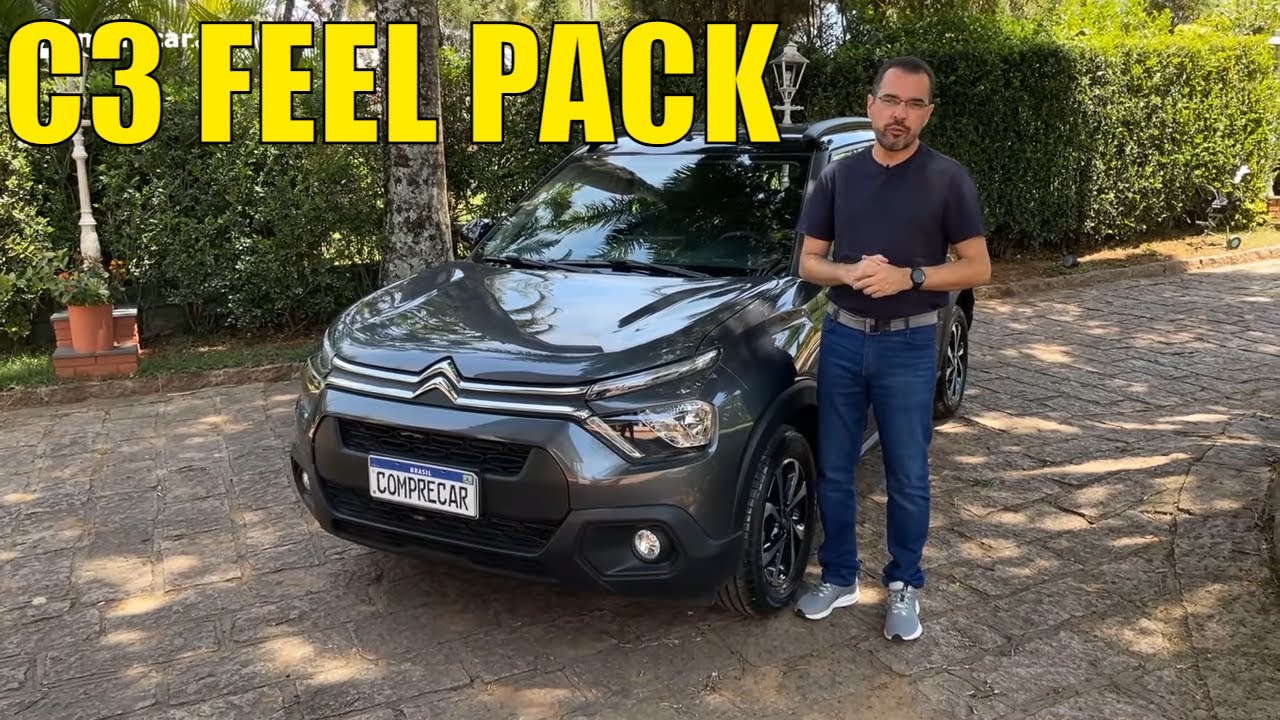 Avaliação: Citroën C3 Feel Pack 2023 - Um dos automáticos mais baratos do Brasil