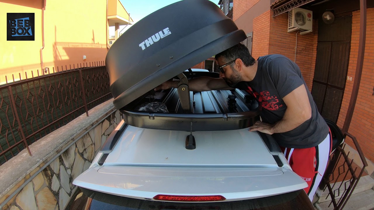 Montaggio Box da tetto Thule Pacific M antracite