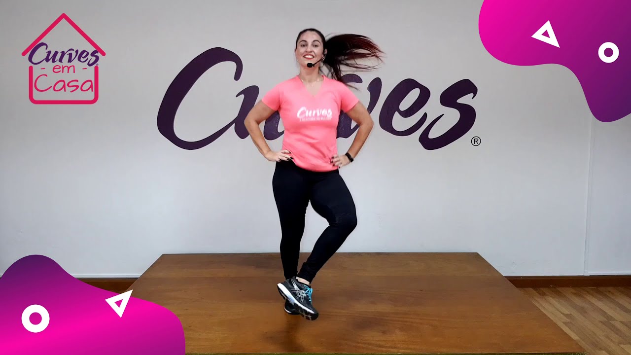EMAGREÇA correndo sem sair de CASA - Curves em Casa