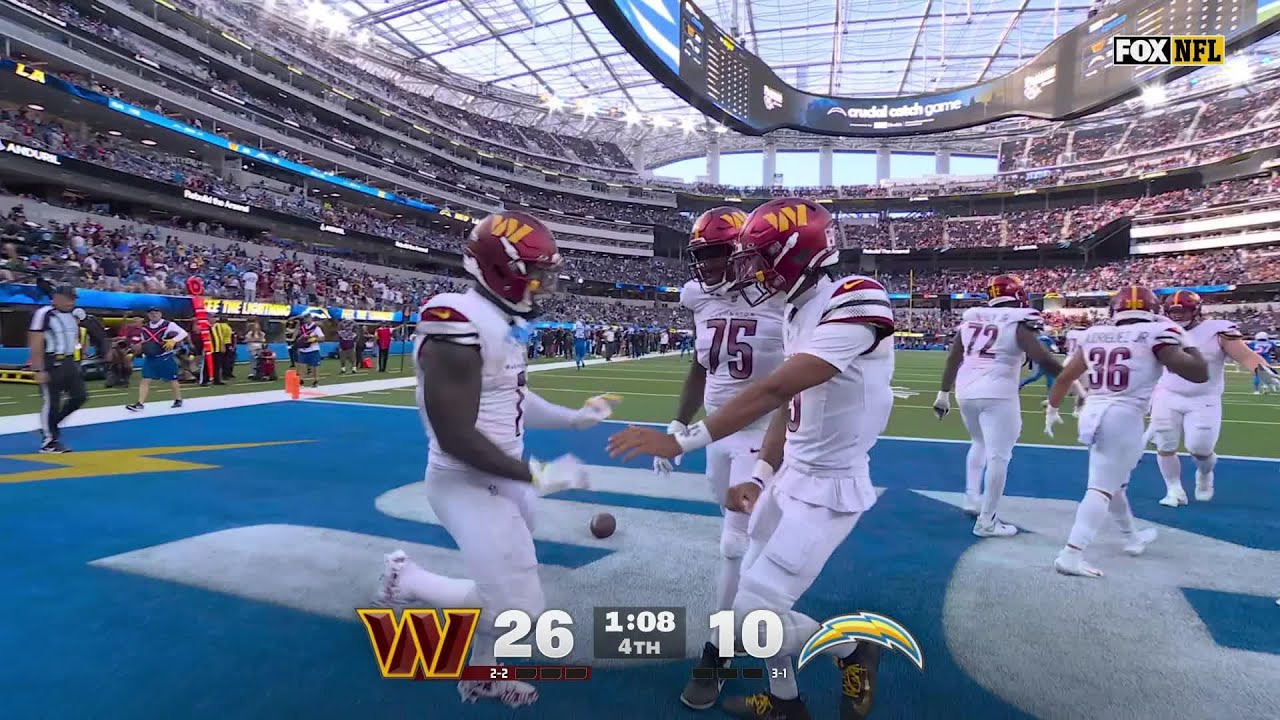Commanders' Top Plays in Big Week 5 Win vs. Chargers | NFL