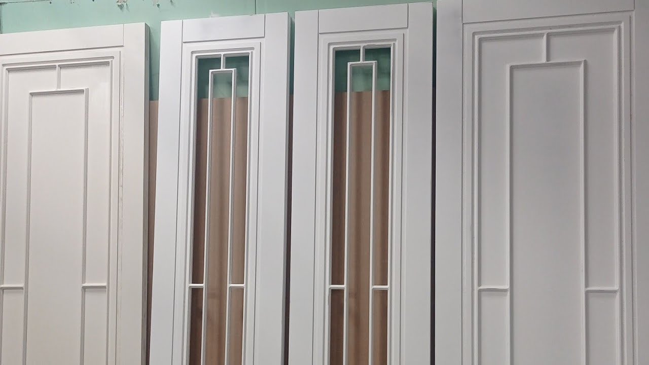 Высокие межкомнатные двери 2400. RAL 9001