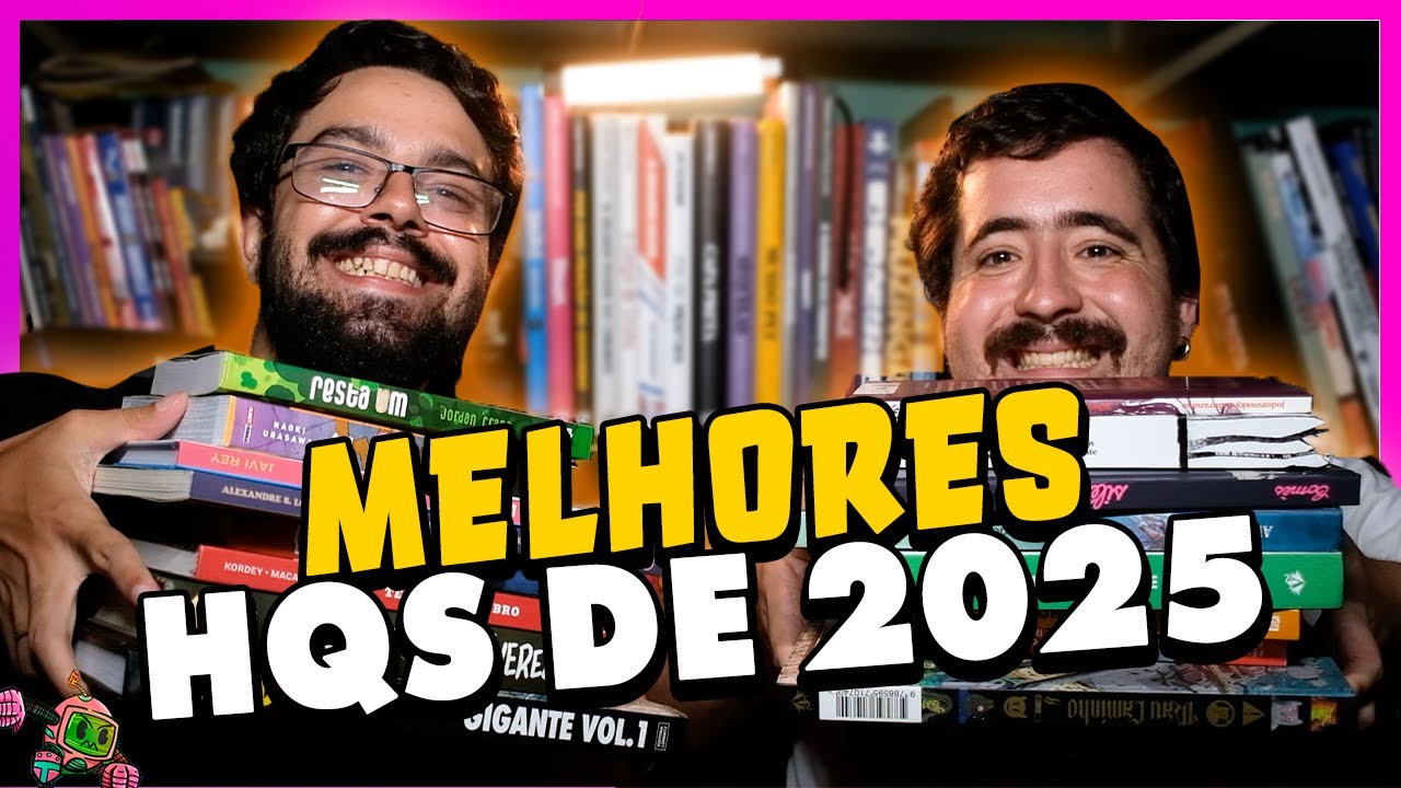 TOP 20 HQs lidas em 2025! 📚