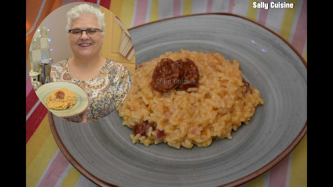RISOTTO AU CHORIZO AU COOKEO TOUCH | SALLY CUISINE {Épisode 181}