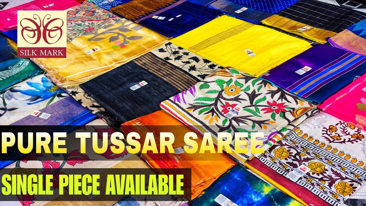 Pure Tussar Silk | Bishnupuri Katan | Murshidabad Silk || Latest Designs - Wholesale Price