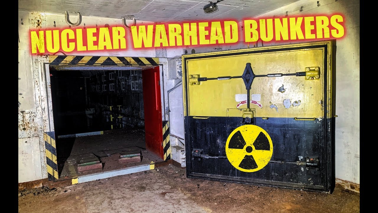 Nuclear Warhead Bunkers - Forladt bunker brugt til atom springhoveder