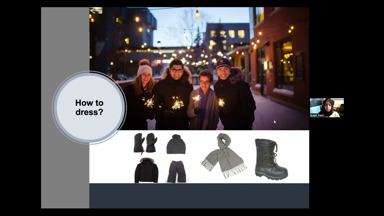 Webinar: Preparing for your first Canadian winter (16/11/2023)