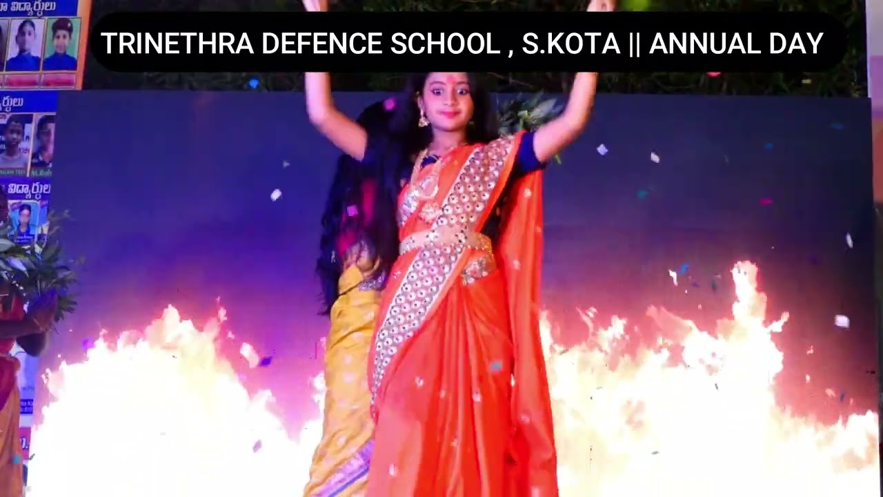 AMMORU DANCE BY TRINETRA DEFENCE CONCEPT SCHOOL STUDENTS #skota #trinethra #bestschool #trending