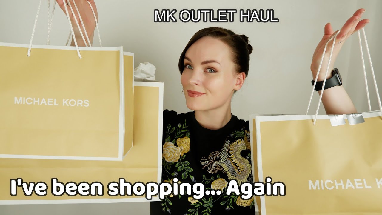 I WENT SHOPPING... AGAIN! MICHAEL KORS OUTLET HAUL UNBOXING | My first real shopping trip in a year