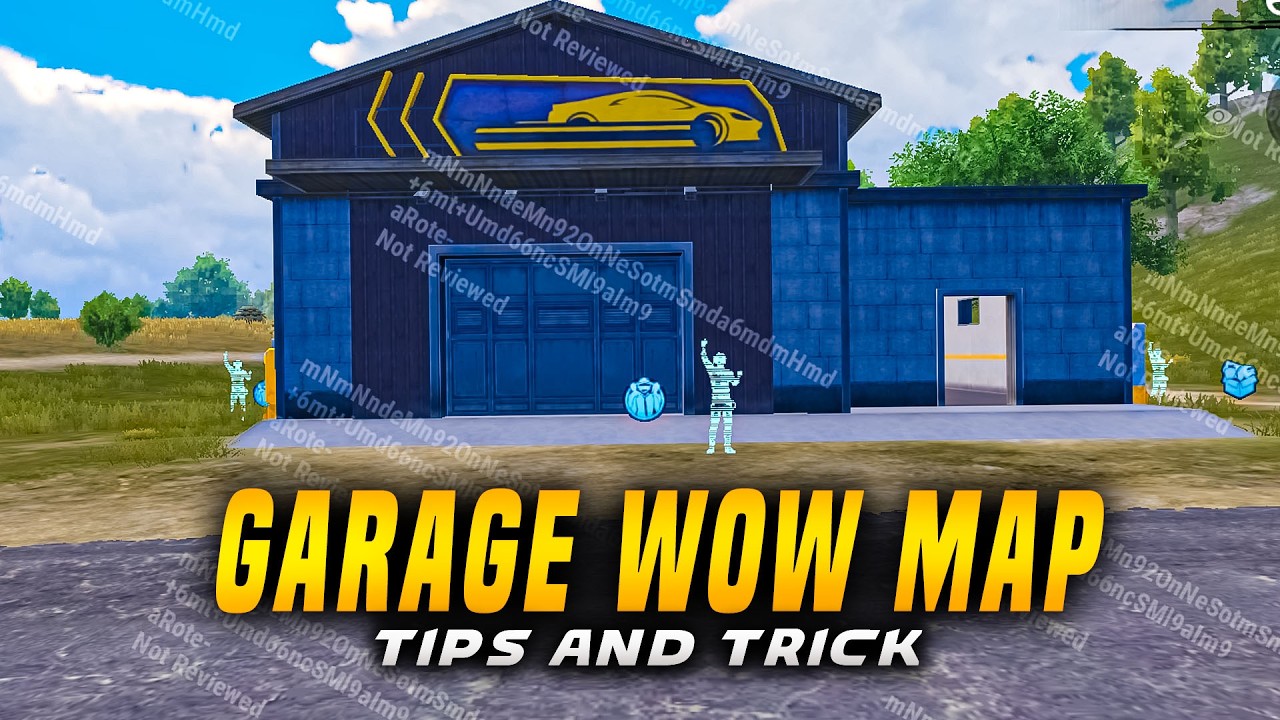 GARAGE WOW MAP | 2V2,1V1,4V4 GARAGE WOW MAP SETTING EXPLAIN