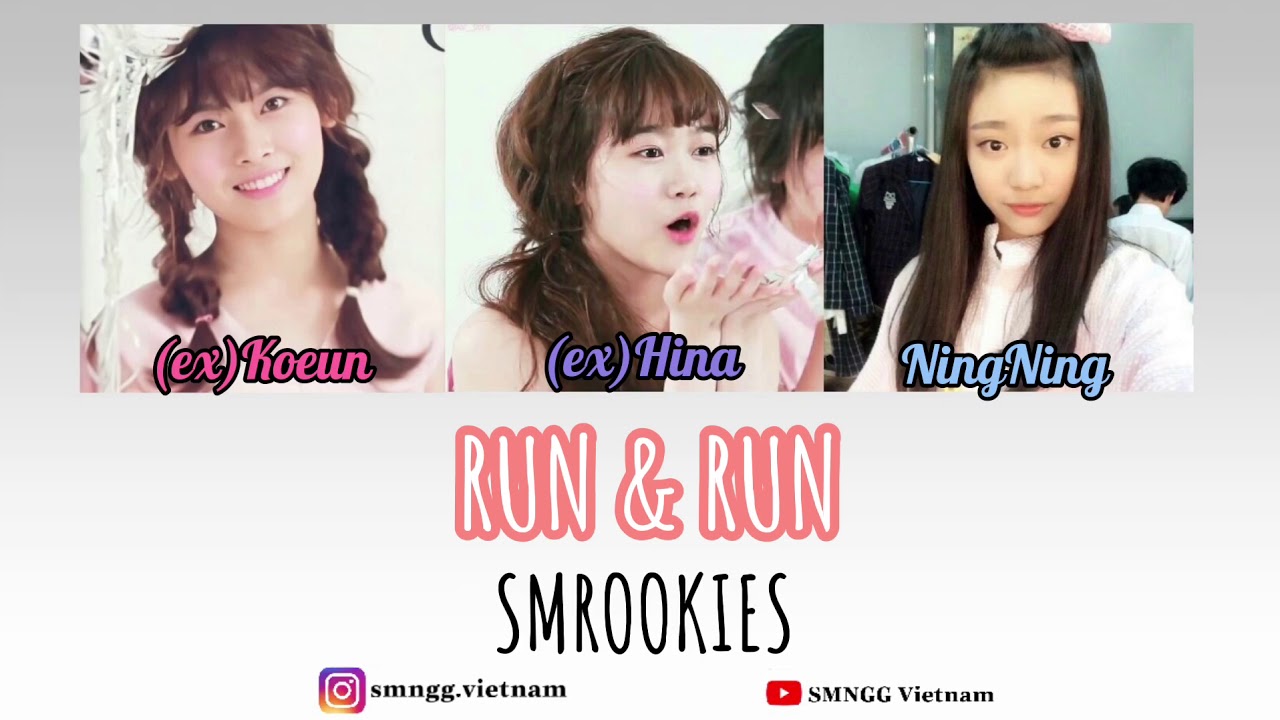 SMROOKIES GIRLS (SR20G) - Run & Run (Shining Star ost) Lyrics [Color Coded Eng/Viet]