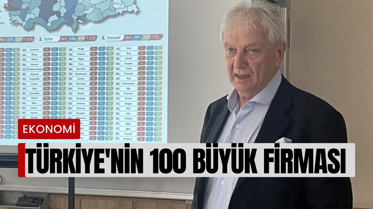 Ege'nin 100 büyük firma sıralamasında ilk üç değişmedi!