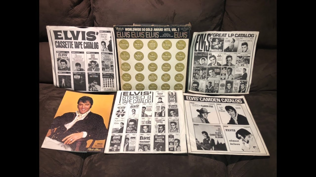 Elvis Worldwide 50 Gold Award Hits, Vol. 1 (4 LP Record RCA Boxset) 1970.  The King’s Court