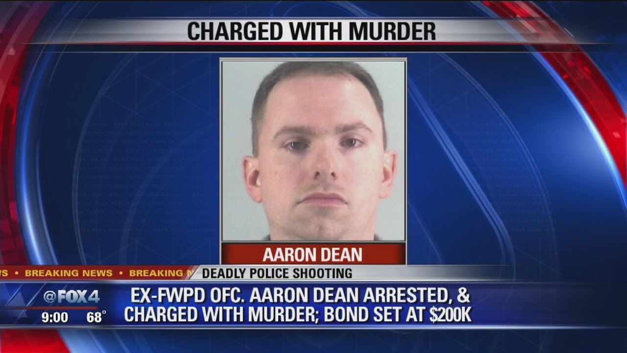 Former Fort Worth police officer charged with murder; released on bond
