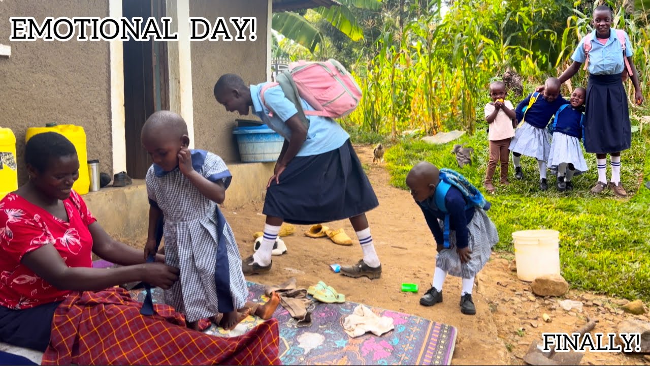 Finally The Abandoned Triplets Ready To Join School,But One Isn’t Going To School |This is Why!