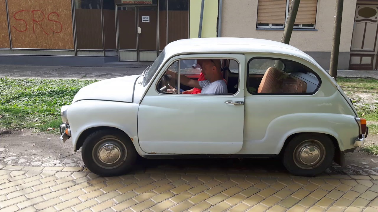 Me tryin' to drive Zastava