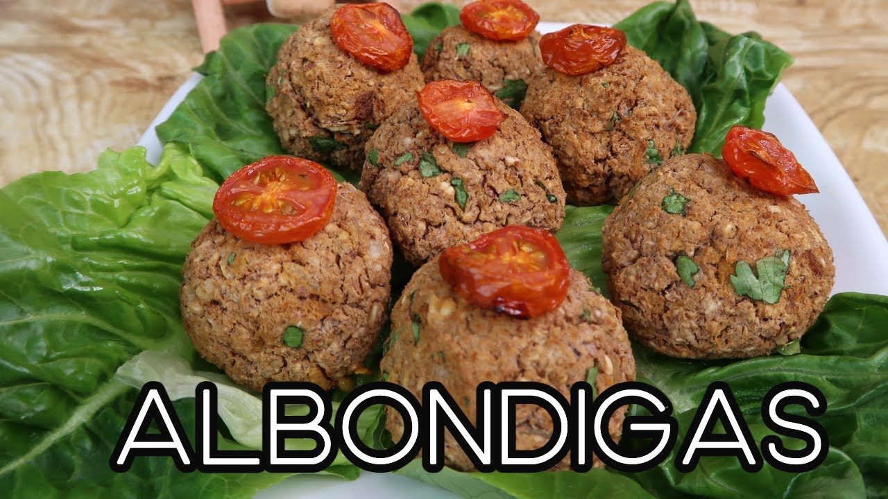 CÓMO HACER ALBÓNDIGAS DE FRIJOLES ⎮ AL HORNO CON ARROZ