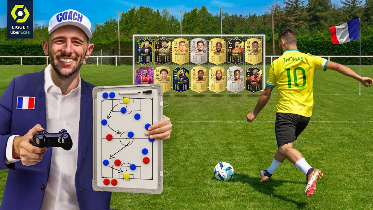 On CRÉE l'ÉQUIPE TYPE de la saison 2022-2023 de Ligue 1 (et on joue avec sur FIFA 23)