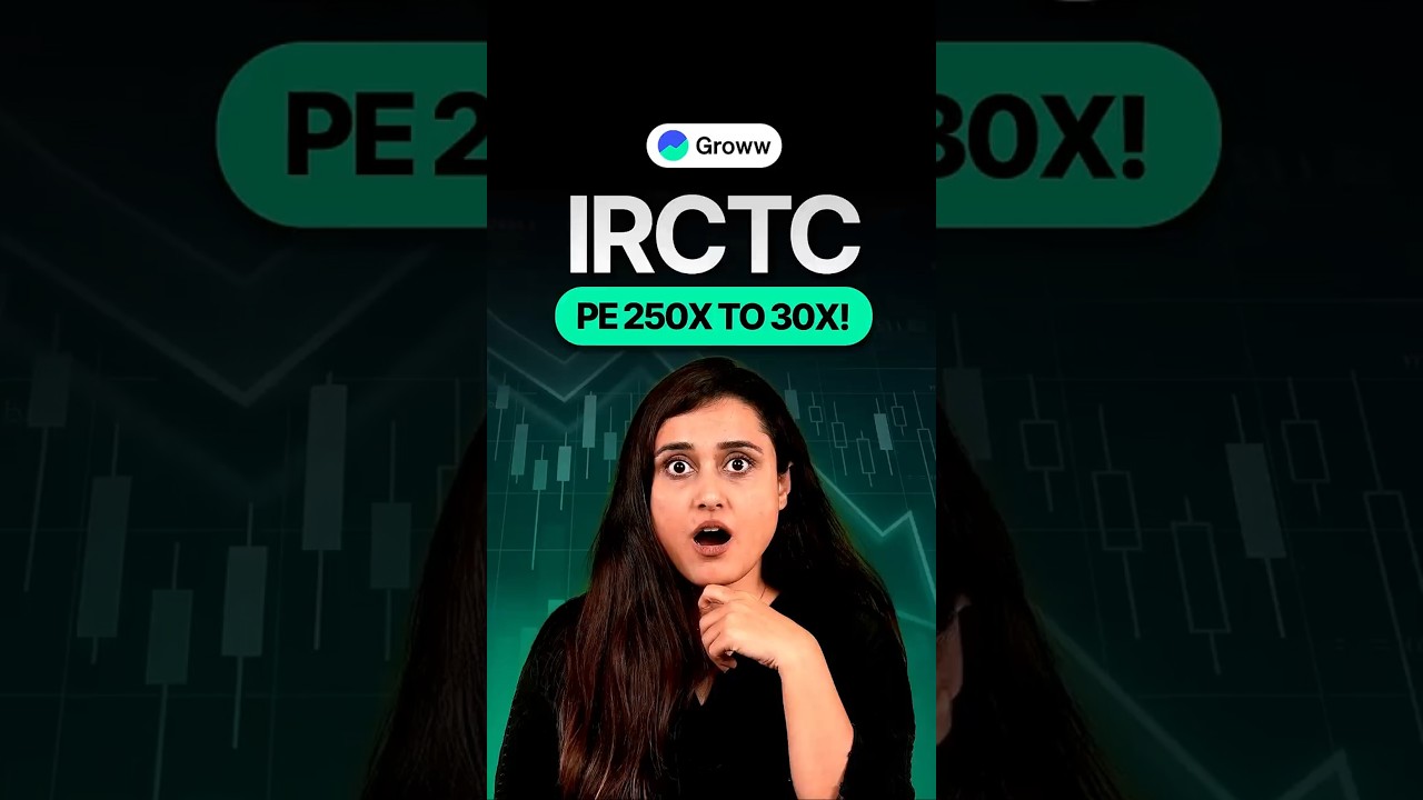 Why did IRCTC stock drop 50%?
