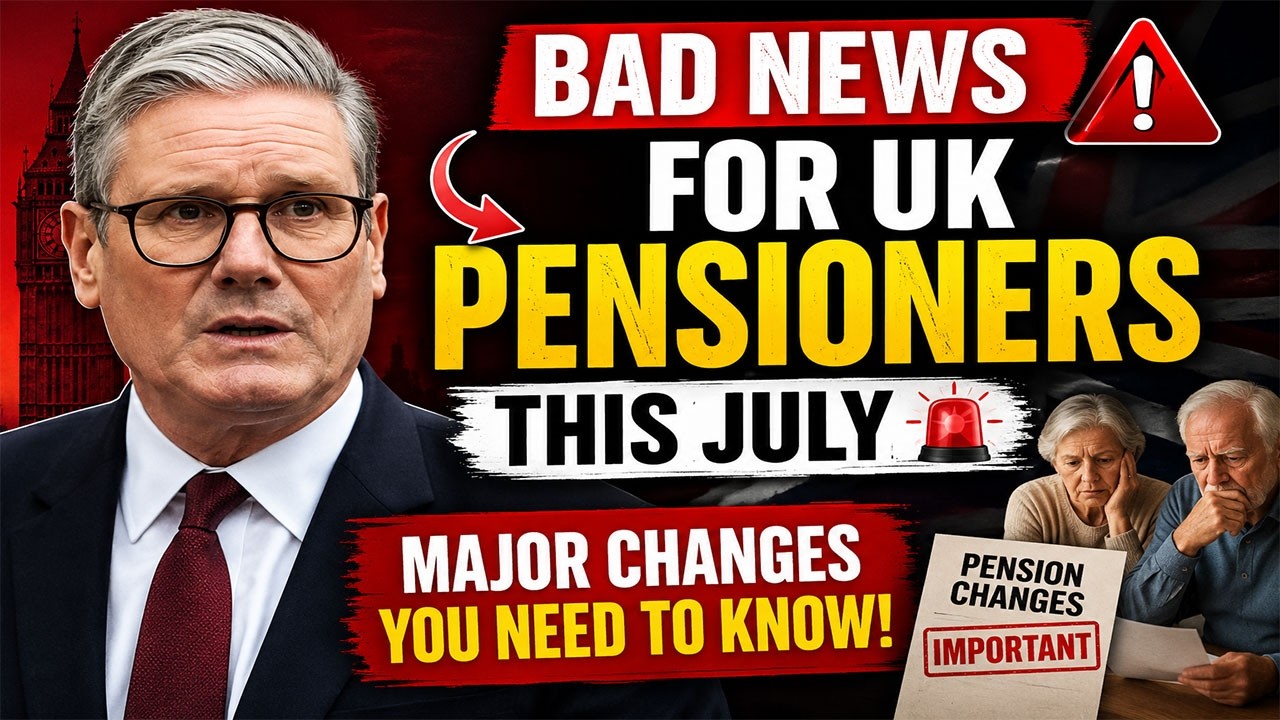 Bad News for UK Pensioners This July &mdash; Major Changes You Need to Know