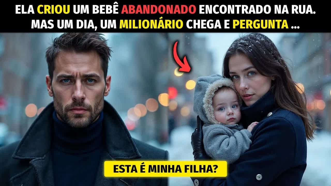 ELA CRIOU UM BEBÊ ABANDONADO ENCONTRADO NA RUA. MAS UM DIA, UM MILIONÁRIO CHEGA E PERGUNTA...