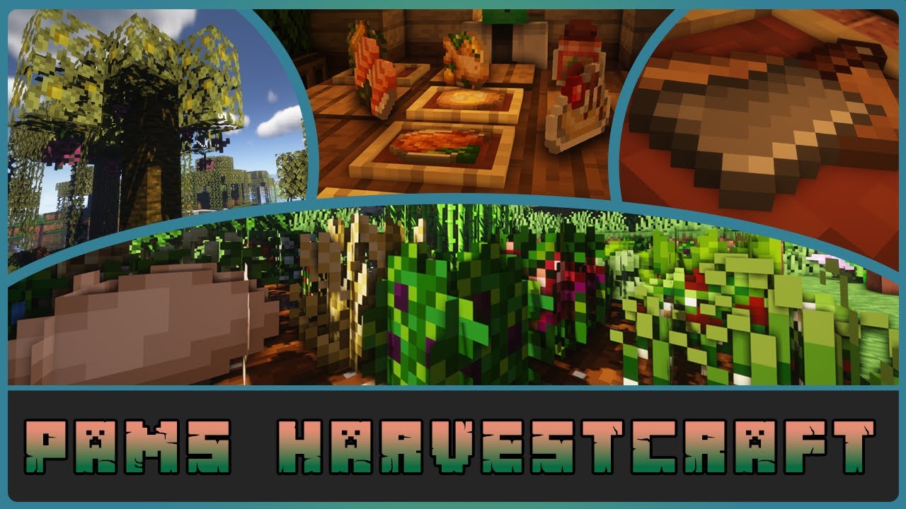 Minecraft &mdash; Обзор мода Pam's HarvestCraft 2 [Forge 1.16.5]