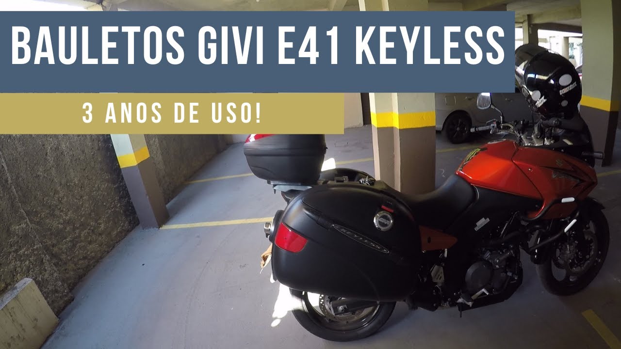Sobre Bauletos Laterais GIVI  E41 KeyLess