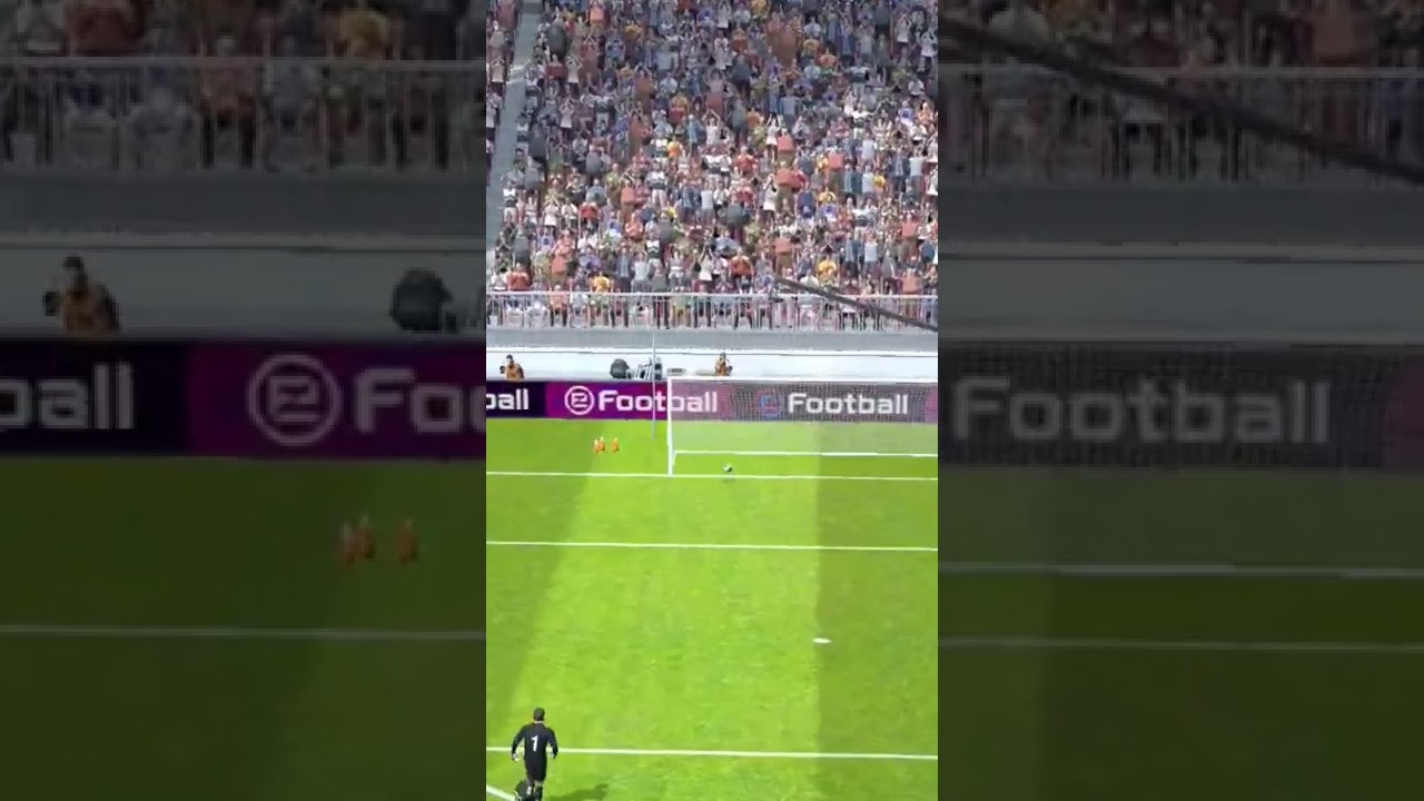 PES 2021 MOBILE RONALDINHO scores a goal from the middle of the field