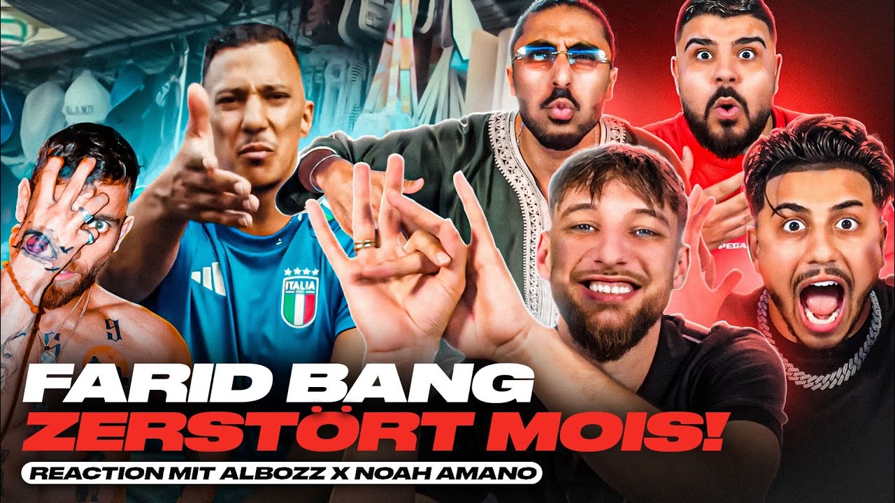 EX MOIS SIGNING ALBOZZ DREHT DURCH WEGEN MOIS DISS❗️ FARID BANG - OBDACHLOSER | Reaction