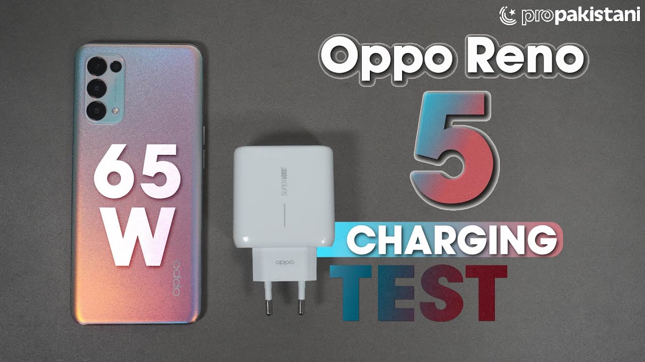 OPPO Reno 5 Battery Charging Test 0 to 100% | 50W SuperFlash Charge