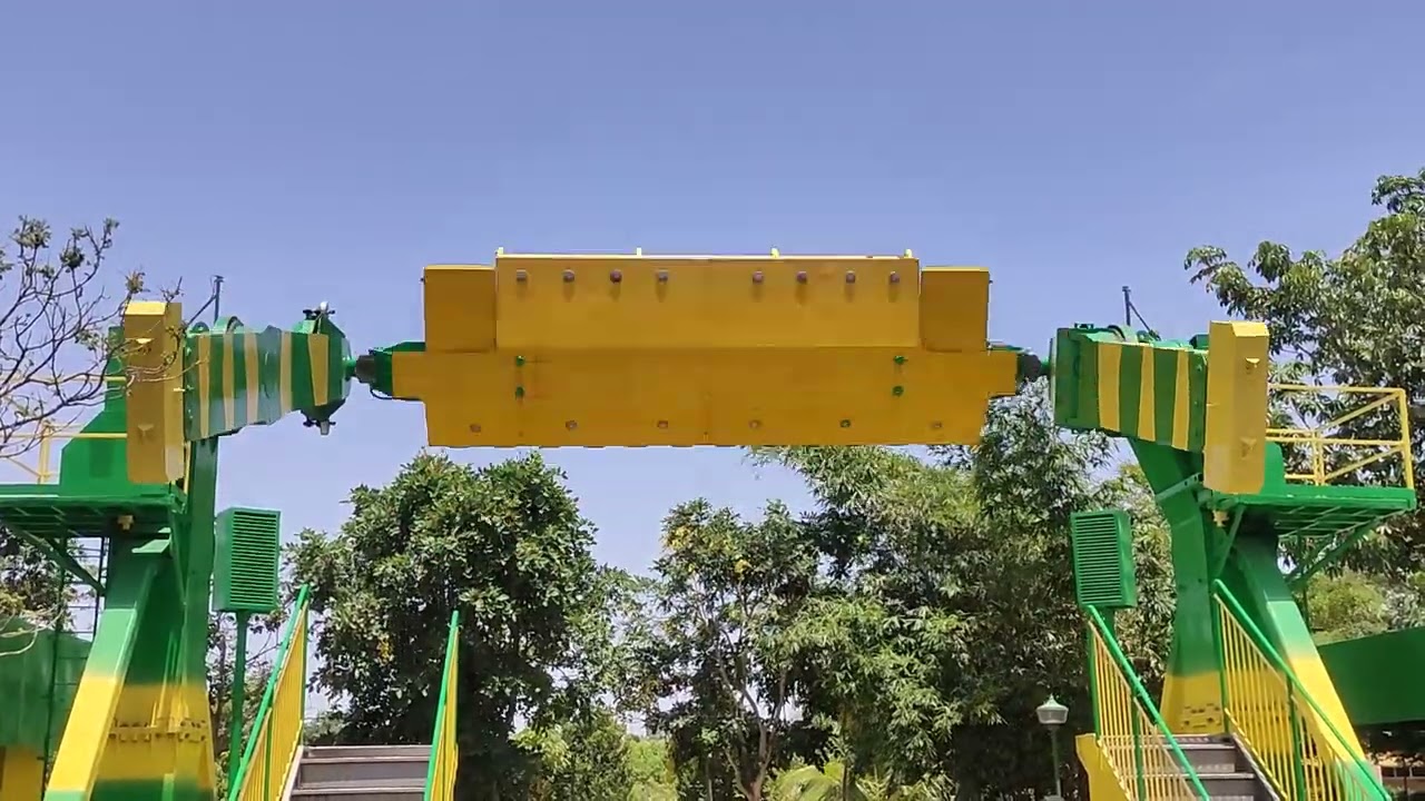 Pendulum Ride at Wonderla Hyderabad #wonderlandwaterpark #wonderlavideos