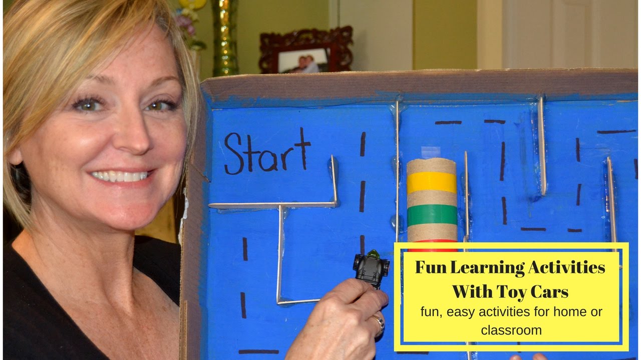 5 activities with toy cars:   Transportation ideas With Toy Cars for Young Children/Daycare