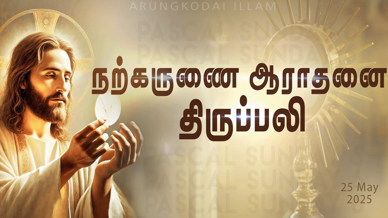 🔴LIVE  | 25-05-2025 | நற்கருணை ஆராதனை,  திருப்பலி | அருங்கொடை இல்லம், Trichy