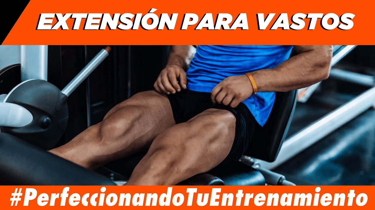 COMO HACER EXTENSIÓN DE PIERNA CON ENFOQUE PARA LOS VASTOS