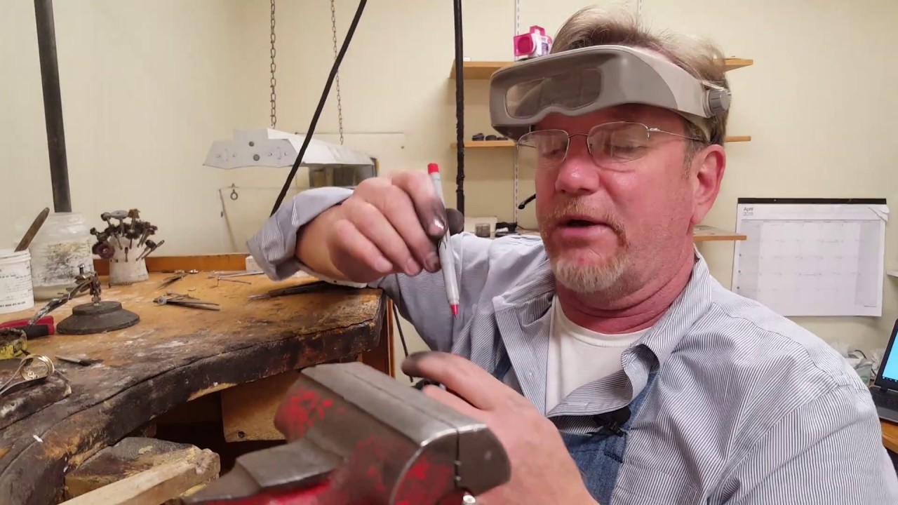 Soldering rings together