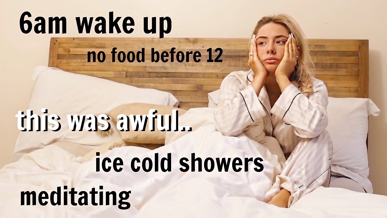 i tried the  1 BILLION morning routine .. BILLIONAIRES do this?! | Saffron Barker
