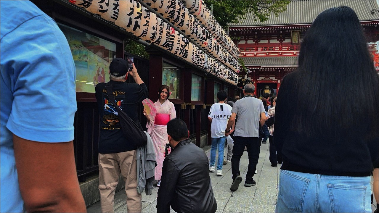 To Asakusa's Sensoji Temple 🏯 | Ginza Six Gardens | Oct 12 2025 | No Talking Urban Ambience