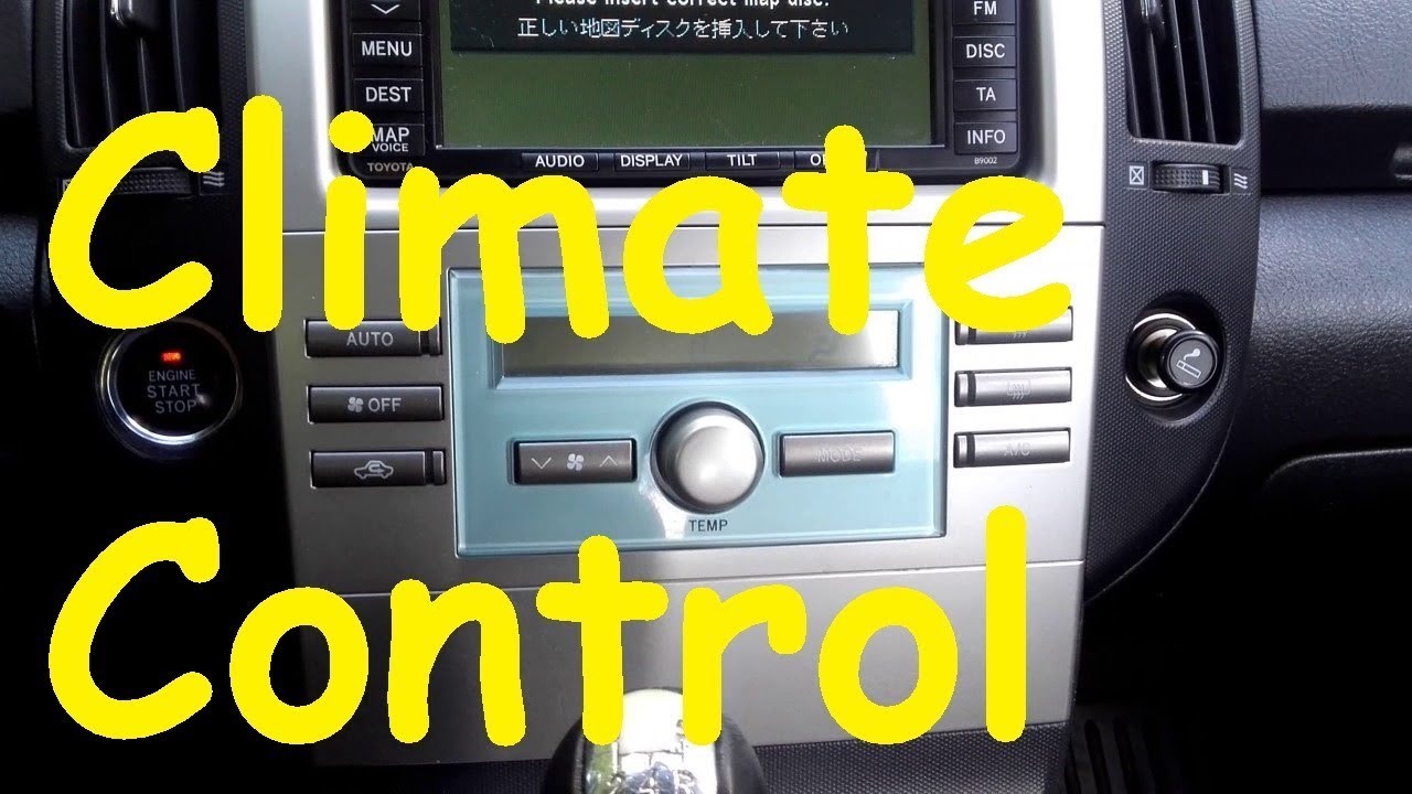 Toyota Climate Control Diagnostic / Climate control Fix Toyota / How to Toyota Self Test