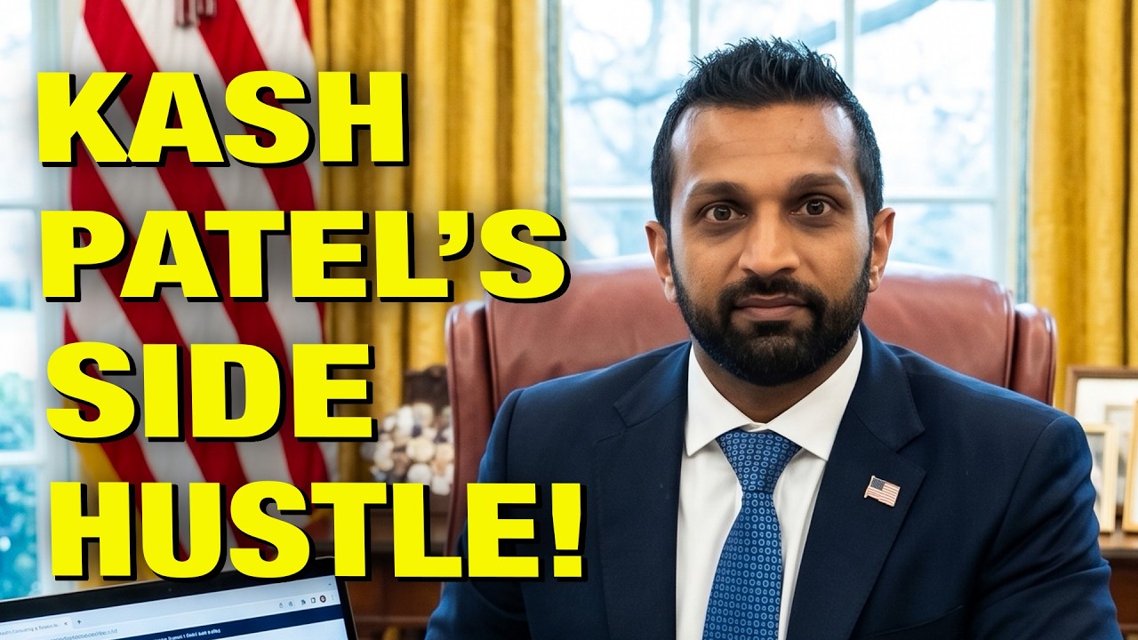 Kash Patel ПОЙМАЛИ на подработке!